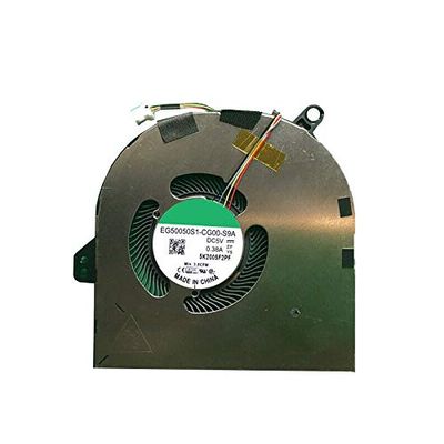 Laptop CPU Fan for DELL XPS 15 9500 DC28000ORSL 0DJH35 DJH35 EG50050S1-CG00-S9A DC5V 0.38A New