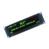3.12 inch display with 256 x 64 OLED LCD screen SSD1322 driver (green) view 1