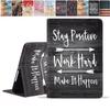 FQTBCEARI Case for Samsung Galaxy Tab S5e 10.5 inch 2019 Tablet (SM-T720/T725/T727), Stay Positive Work Hard and Make It Happen Inspirational Quote Slim PU Leather Stand Cover with Auto Wake/Sleep view 1