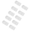 NDNCZDHC 100Pcs Network Crystal Heads Gold Plated Strong Toughness Cable Connectors Plug Terminals view 2