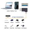 chenyang USB 3.0/3.1 Connector USB C to USB 3.0 Data 10Gbps Charge Adapter 90 Degree Right Angled view 2