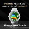 Golf GPS Watch, Shot Navi Evolve PRO Touch - 1.4in Touch Panel, Dynamic Green Heatmap, Auto Measure, 8hr GPS, IPX7 Waterproof, 60,000 Courses, Made in Japan (Black) view 2