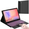 7 Color Backlit Keyboard Case for Samsung Galaxy Tab S10 Lite/S9 FE/S10 FE 5G 10.9 inch/Tab S9 11 inch with S Pen Holder - Slim Stand Cover Detachable Wireless Bluetooth Keyboard with Smart Touchpad view 1