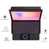 7 Color Backlit Keyboard Case for Samsung Galaxy Tab S10 Lite/S9 FE/S10 FE 5G 10.9 inch/Tab S9 11 inch with S Pen Holder - Slim Stand Cover Detachable Wireless Bluetooth Keyboard with Smart Touchpad view 3