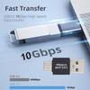 chenyang USB 3.0/3.1 Connector USB C to USB 3.0 Data 10Gbps Charge Adapter view 3
