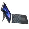 QYiiD Keyboard Case for Xiaomi-Mi-Pad-6 / MiPad-6-Pro 11 inch 2023, Silicone+ABS Case, Magnetic Detachable Kickstand Case with Bluetooth Backlit Trackpad Keyboard with Pencil Holder view 2
