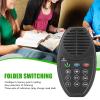 Solar Charging Bible Player, Adjustable Loud Sound Volum Audio Bible Player with 4G Capacity, Portable Intelligent Memory Point Reading Bible Player, Electronic Bible Player (Black) view 2