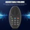 Solar Charging Bible Player, Adjustable Loud Sound Volum Audio Bible Player with 4G Capacity, Portable Intelligent Memory Point Reading Bible Player, Electronic Bible Player (Black) view 3