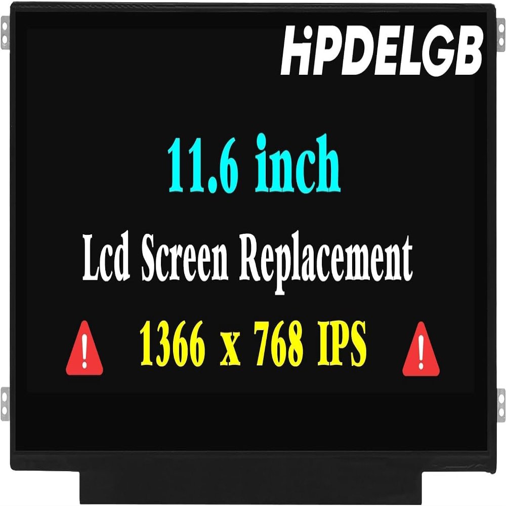 HPDELGB Replacement for Acer Chromebook C720 LCD Screen 11.6 inch 1366X768 LED Display Screen LCD Touch Screen Laptop Digitizer Panel