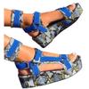 HINDOLA Women's Wedge Platform Sandals Summer Comfort Wedge Shoes Ankle Buckle Open Toe Flatform Sandals view 1
