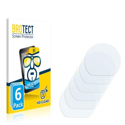 brotect 6-Pack Screen Protector compatible with Casio W-219H-1AV - HD-Clear Protection Film