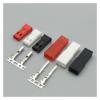 10-100 Set 2.54mm JST SYP 2-Pin Female Male Red Black White Plug Housing Crimp Terminal Connector Kit (Color : White, Size : 10Sets) view 2