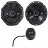 KICKER Pair 43DSC6704 DSC670 240 Watt 6.75" 2-Way Car Audio Speakers 4-Ohm DS670 Bundle with Rockville RPB2-BLACK Portable Bluetooth Speaker (2 Items) view 1