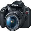 Canon Rebel T7 Vlogger Kit:EF-S 18-55mm & EF 75-300mm Lenses,64GB Memory Card,Ring Light,Spider Tripod,3 Piece Filter Kit,Gadget Bag,Remote Shutter,USB Card Reader & Cleaning Kit (Renewed) view 3