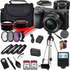 Sony A6400 Mirrorless Camera E PZ 16-50mm f/3.5-5.6 OSS Lens 128Gig Momory Cards+Lens+Case+(23PC) Bundle (Renewed) view 1