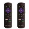 2 Pack - OEM Replacement Remote Control for All ONN. Roku TV Smart 4K Ultra HDTV Only Works with Onn. Roku TV, Not for Roku Stick and Roku Box (Netflix/Disney Plus/Apple TV+ / Hulu) view 1