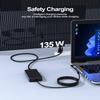 135W 10FT Charger Fit for Acer Nitro 5 Gaming AN515-55 AN515-54 AN515-57 AN515-53 AN515-51 AN517-51 N18C3 N18C4 N20C1 N20C2 Laptop Fast Charging Power Cord view 4