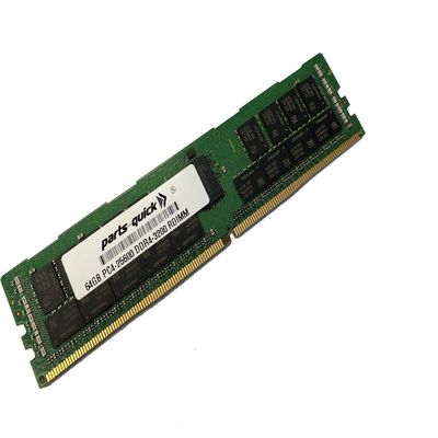 parts-quick 64GB Memory for Gigabyte E252-P30 Server (MP32-AR1) Compatible DDR4 3200MHz PC4-25600 ECC RDIMM RAM