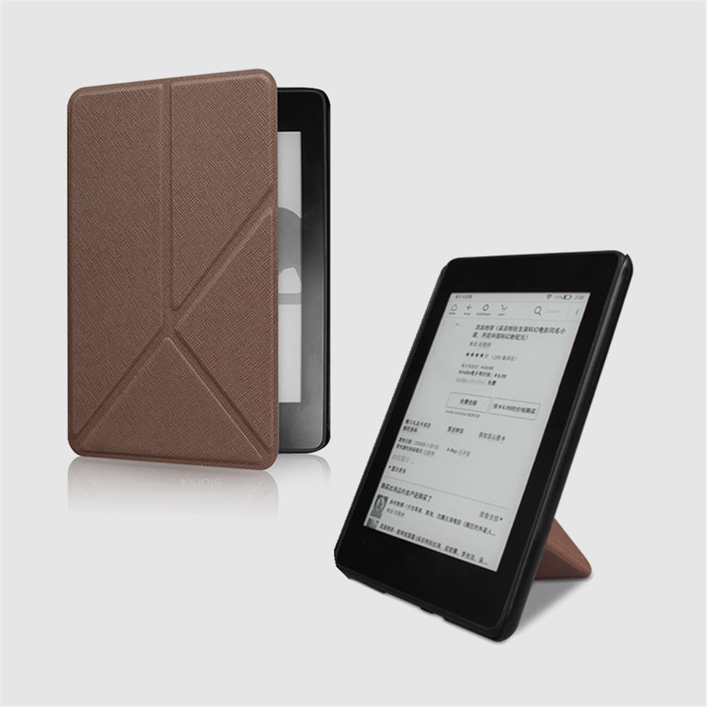 Case for 6" Kindle Paperwhite 5th/6th/7th Generation (2012/2013/2015 Release, Model: EY21 & DP75SDI)-Slim PU Leather Smart Cover with Foldable Stand and Auto Sleep Wake
