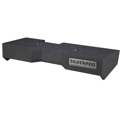 Silverado Crew Cab 2014-2018 Sub Box for JL Audio TW3 10" Dual Subwoofer Enclosure Speaker Box Ground Shaker Speaker Box Stereo Subwoofer Box Enclosure Car Audio Home Audio Ground-Shaker