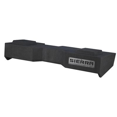Sierra Crew-Cab 2014-2018 8" Dual Sub Box Dual 8" Sub Woofer Enclosure Black