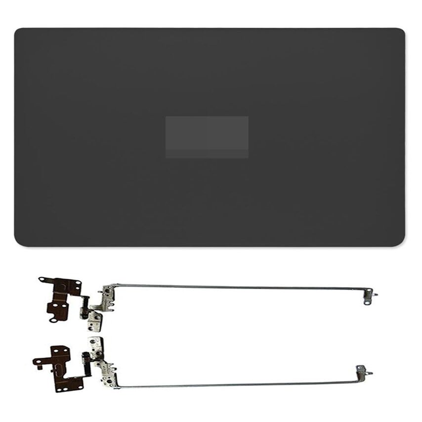 15.6 inch LCD Back Cover Lid Top & Hinge Screen Hinges A Pair Compatible with DELL Latitude 15 3500 E3500 Laptop