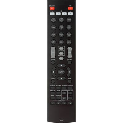 INTECHING HL02806 Projector Remote Control for Hitachi LP-WU9100B, Maxell MP-WU8101B, MP-WU8101W, MP-WU8701B, MP-WU8701W, MP-WU8801B, MP-WU8801W, MP-WU9101B