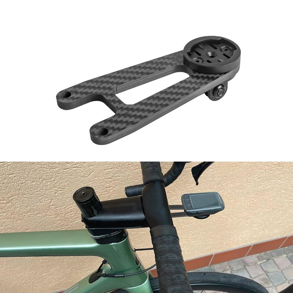 x xotic tech Computer Mount Holder Compatible with Cannondale SystemSix Knot, Compatible with Garmin Edge 1030/1040 or Wahoo (Carbon Fiber)