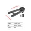 x xotic tech Computer Mount Holder Compatible with Cannondale SystemSix Knot, Compatible with Garmin Edge 1030/1040 or Wahoo (Carbon Fiber) view 2
