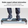 Adjustable Monitor Riser Laptop Stand Riser Metal Desktop Monitor Stand Storage for Office Supplies, Compatible Computer, Desktop, Laptop, Save Space (adjustable black) view 4