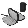 MECCANIXITY Electronic Organizer Case Travel Cable Organizer Bag Double Layer Waterproof Pouch Carry Case for Cable, Cord, Charger, Black, 210x125x60mm view 1