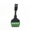 YSJJZRL 10cm RJ45 Male/Female to 4-Screw Terminal Female Converter Adapter for Cat 5 (RJ45 Female) view 4
