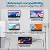 130W USB C Laptop Charger Fit for Dell Xps 15 17 9500 9510 9520 9530 9540 9575 2-in-1 9700 9710 9720 9730 P91F P31F P73F P92F Laptop Computer Power Supply Adapter Cord view 3