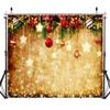 DHXXSC 8X6FT Golden Christmas Backdrop Twinkling Stars Children Pictures Photography Backdrop New Year Party Decoration Background DH-805 view 1