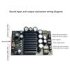 UPQRSG Amplifier Module, HiFi Digital Power Amplifier Board with 2 VRMS Analog Input Interface, 2.0 Channel Low Distortion 600W TPA3255 Class D Stereo Sound Amplifier Board view 3