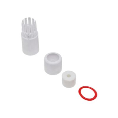 YSJJZRL 4 Pcs/Sets RJ45 Waterproof Connector Cap Cover for Outdoor Network IP Camera CCTV Pigtail Cable (White,50 Sets)
