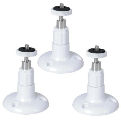 ZeNaha 3pcs Wall Mount Bracket For Ring Indoor Cam 360 degree Adjustable Bracket Camera Outdoor Bracket Home