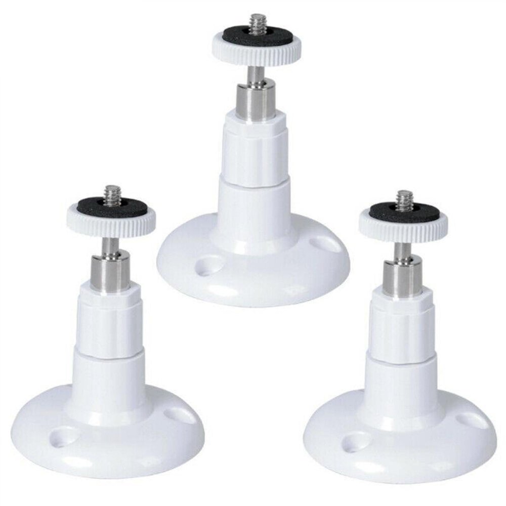 ZeNaha 3pcs Wall Mount Bracket For Ring Indoor Cam 360 degree Adjustable Bracket Camera Outdoor Bracket Home
