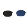 2 Pack DAYJOY Soft Silicone Protective Case Cover Compatible with SoundPEATS Opera 05 Earbuds, Protective Skin Sleeve with Carabiner (Black+Blue) view 1