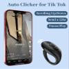 JX03 TikTok Scrolling Ring, Bluetooth Remote Control APP Page Turner, Camera Video Recording Remote, Support Like, Page Up Down, Volume Up Down (Black) view 4