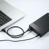 Baoblaze Portable Enclosure Adapter 3.5 2.5 Inch Case for III HDD view 2