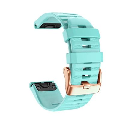 ANZOAT 26 20 22mm Quick Release Watchband For Garmin Fenix 7S 7 7X 6 6X Pro 5S 5 5X Plus Enduro Silicone Band Easyfit Smart Watchstraps (Color : K, Size : For 935/945)