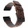 ANZOAT 20 22 26MM Leather Smart Watch Band Quick Fit For Garmin Fenix 7 7X 7S 5S 5 5X Plus 6S 6 6X Pro Smartwatch Watchband Bracelet (Color : A, Size : 22mm Fenix 5 5Plus) view 1
