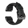 ANZOAT 20 22 26MM Leather Smart Watch Band Quick Fit For Garmin Fenix 7 7X 7S 5S 5 5X Plus 6S 6 6X Pro Smartwatch Watchband Bracelet (Color : C, Size : 20mm Fenix 5S 6S 7S) view 3