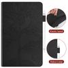 Business Special Tree Pattern Cover with 2 Credit Card Slots Pencil Holder Kickstand Protective Case for iPad 9.7" 2017/2018/2021-Black view 4