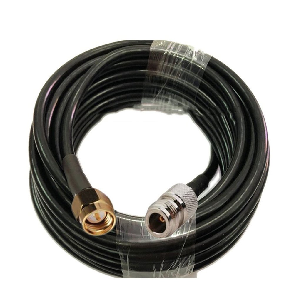 Milkweed Multi-Purpose SMA Male to N Female LMR195 Coaxial Extension Jumper Cable 1/3/5/10/15/20/30m (Color : 1m)