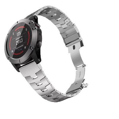 RAYESS Quick Release 22 26mm Wrist Strap For Garmin Fenix 6 6X Pro 5 5X Plus 935 3HR Watch Titanium Alloy Watchband Accessory Bracelet (Color : A, Size : For Forerunner 935 945)