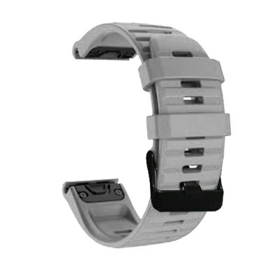 KGDHB 26 22mm Watchband For Garmin Fenix 6 6X Pro 5 5X Plus 3HR Silicone Band Fenix 6 Fenix 5 Watch Quick Release Easyfit Wrist Strap (Color : K, Size : 26MM Fenix 6X Pro)