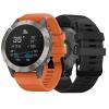 KGDHB 26 22mm Watchband For Garmin Fenix 6 6X Pro 5 5X Plus 3HR Silicone Band Fenix 6 Fenix 5 Watch Quick Release Easyfit Wrist Strap (Color : K, Size : 26MM Fenix 6X Pro) view 3