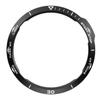 QPDRNC For Garmin Fenix 5 6X/6X Pro/6X Sapphire Watch Bezel Ring Stainless Steel Sculptured Adhesive Anti-scratch Fashion Cover Rings (Color : B, Size : XXX-Large) view 1